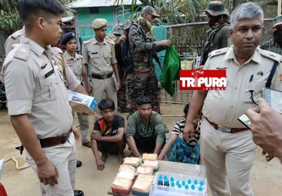 3 Arrested with Brown Sugar in Kailashahar